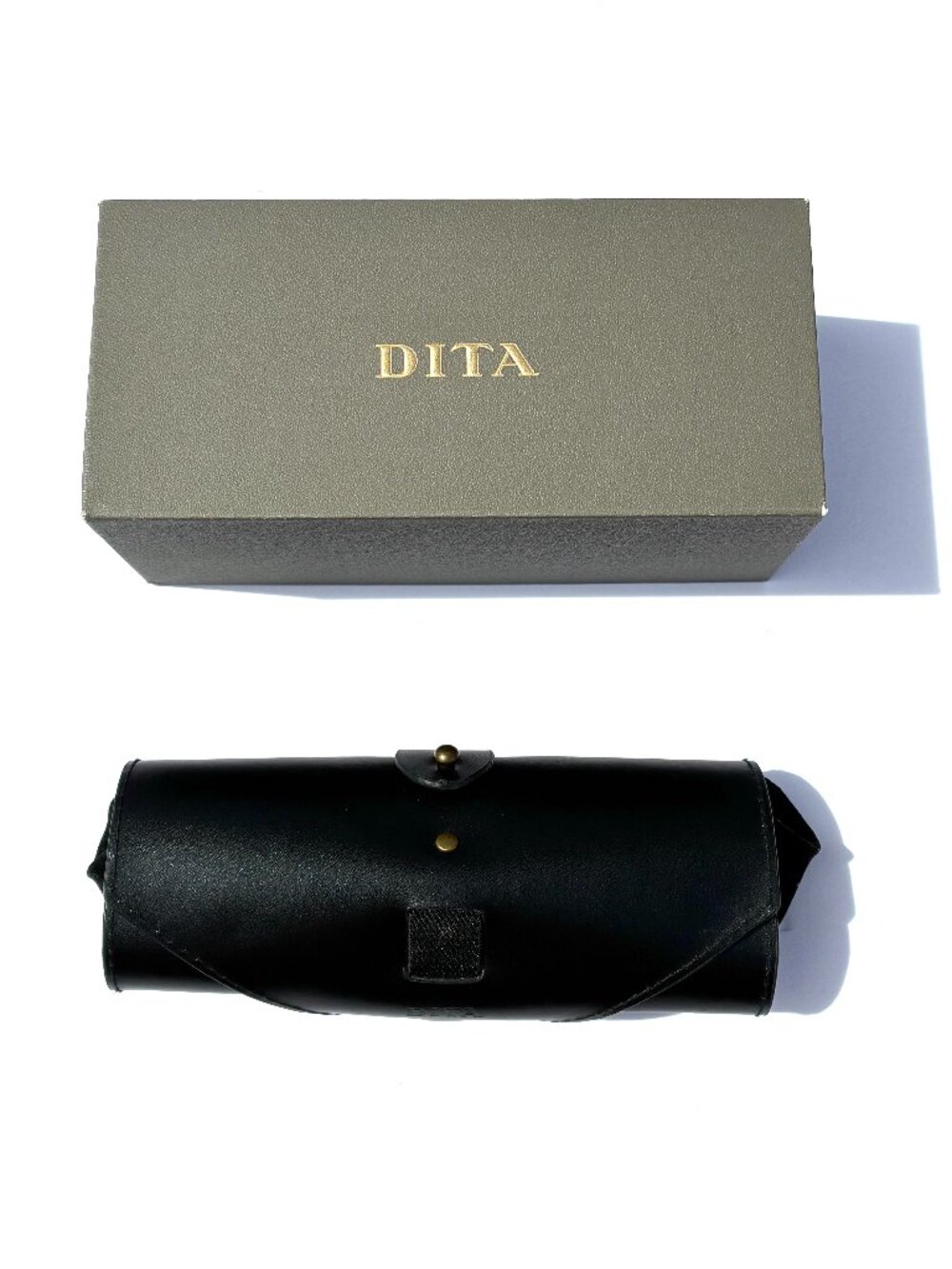 Luxury Eyewear DITA Superflight DTS133-61-01 Designer Frames Black Gold Case Box - Picture 12 of 13